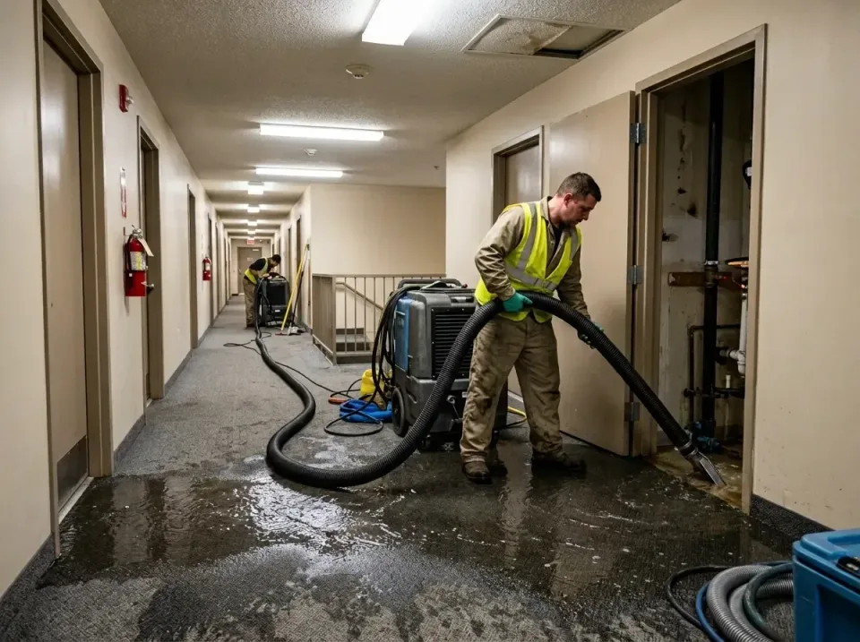 multi-unit-apartment-hallway-f-005 — frequently asked questions, Emergency Burst Pipe Water Extraction & Removal in Waupun,…